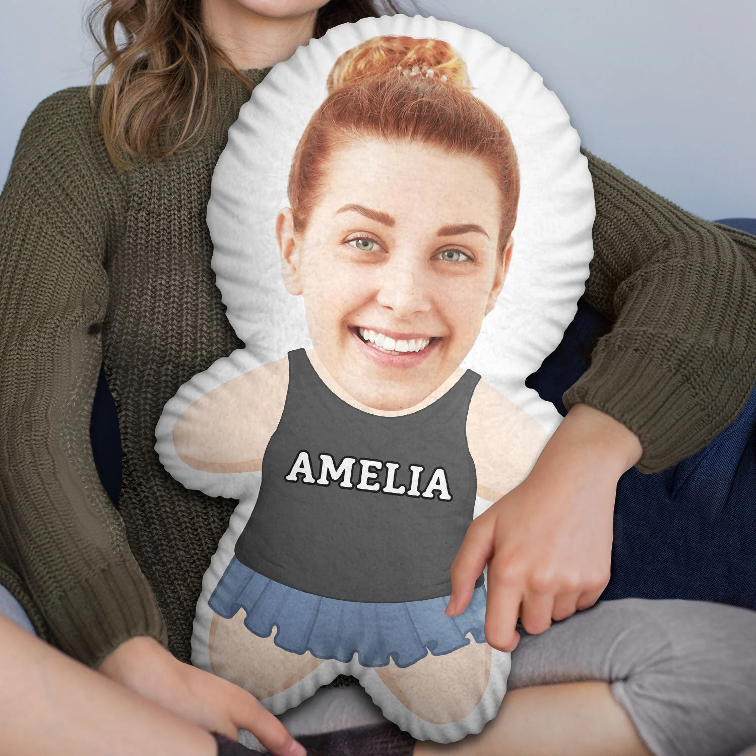 Custom Photo Funny Your Lover Husband Wife - Gift For Couples - Personalized Custom Shaped Pillow - Image 3