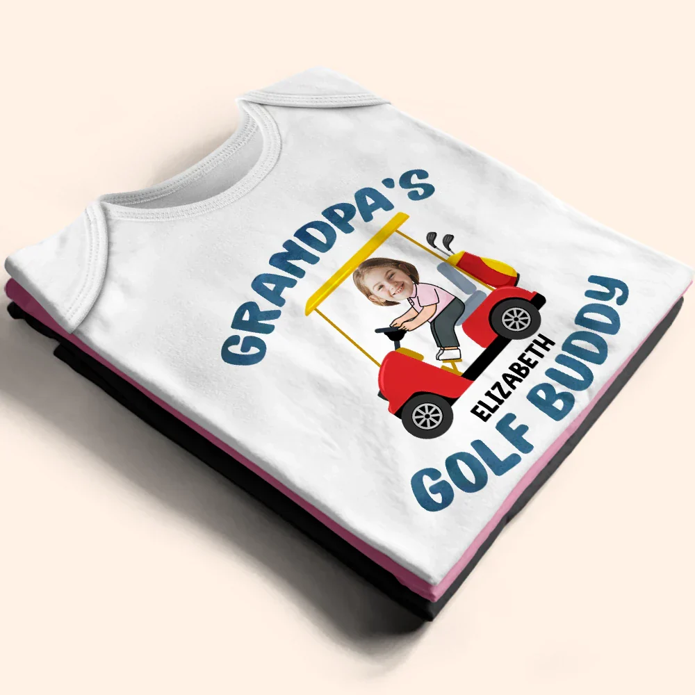 Custom Photo Golf Buddy - Personalized Baby Onesie - Image 3