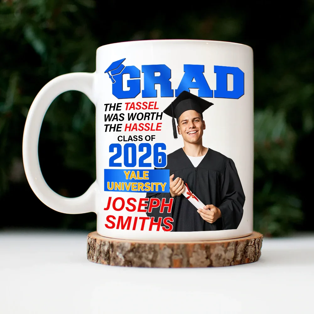 Custom Photo Graduation Magazine - Personalized Mug - Image 5