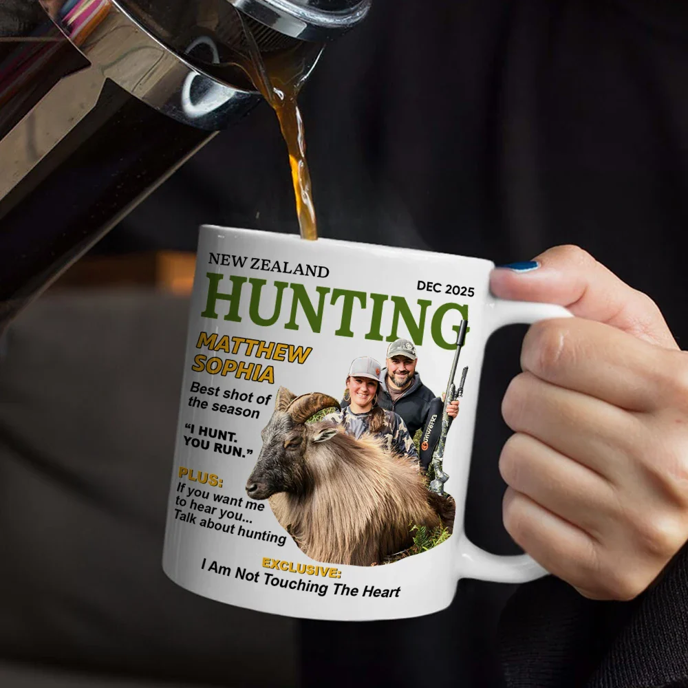 Custom Photo Hunter Of The Year - Personalized Mug - Image 6