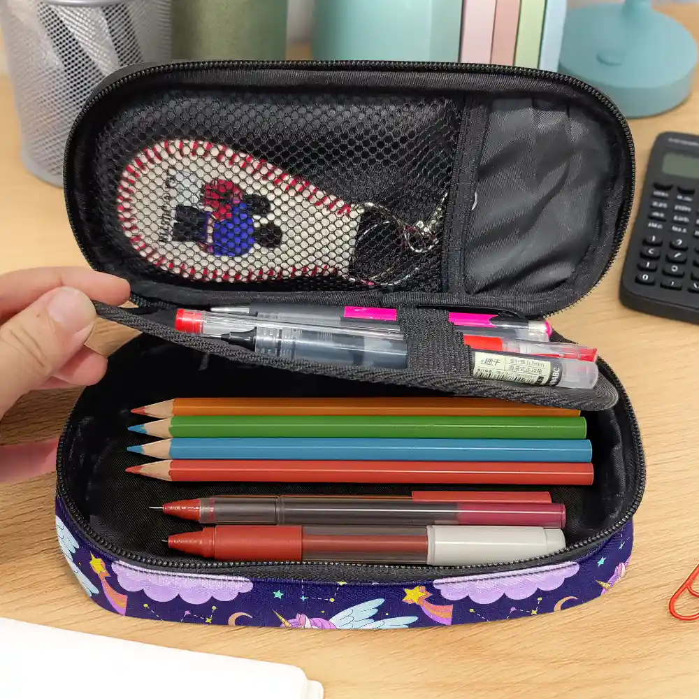 Custom Photo I Am Affirmations For Kids - Personalized Pencil Case - Image 4