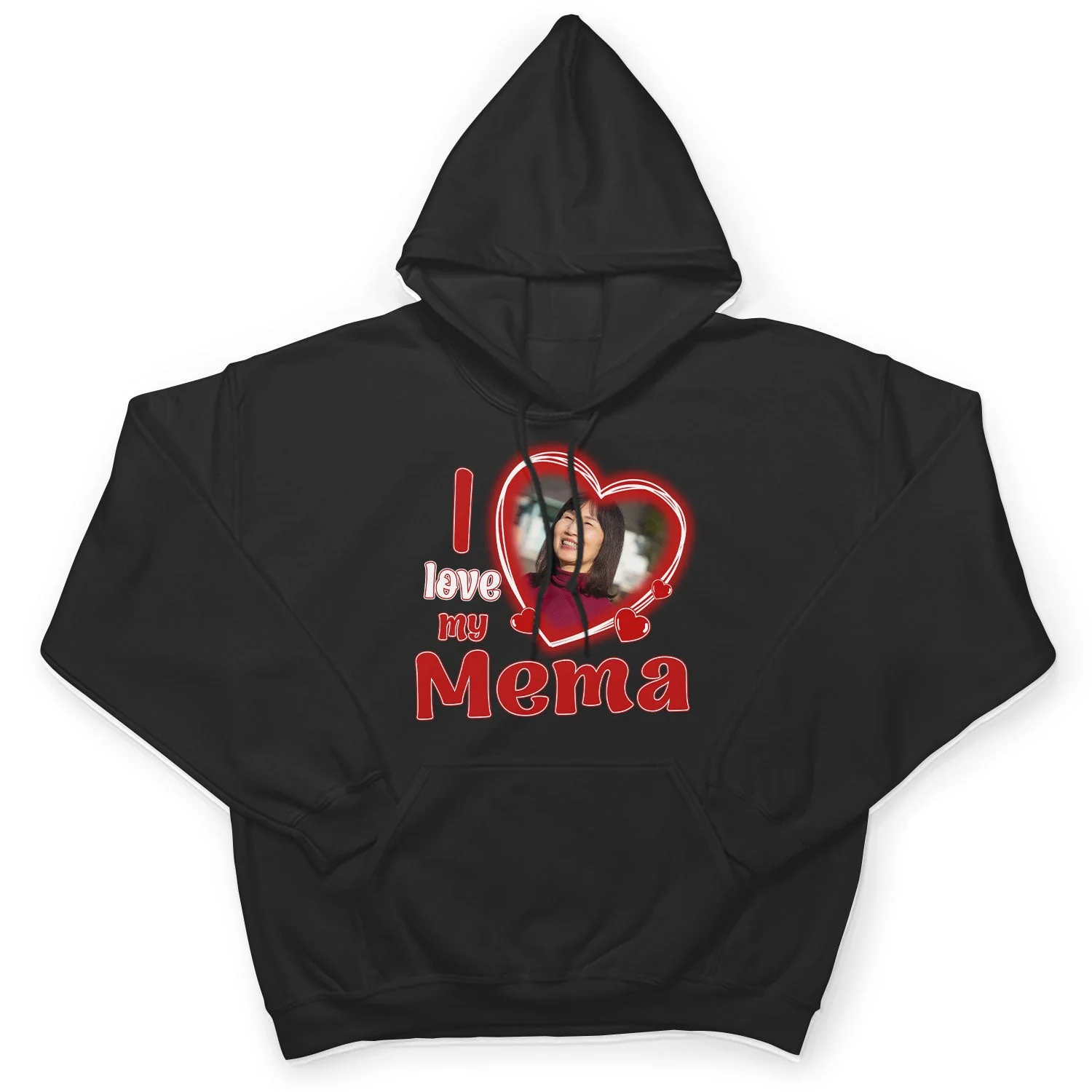 Custom Photo I Love My Mom - Gift For Mother - Personalized T Shirt - Image 4