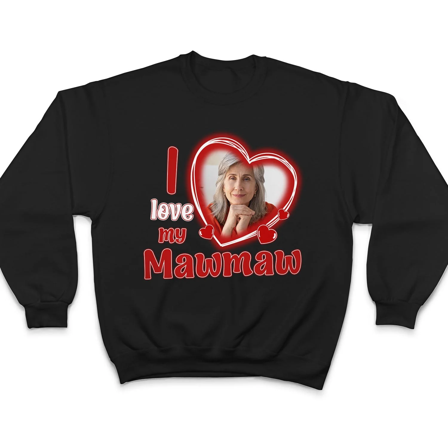 Custom Photo I Love My Mom - Gift For Mother - Personalized T Shirt - Image 5
