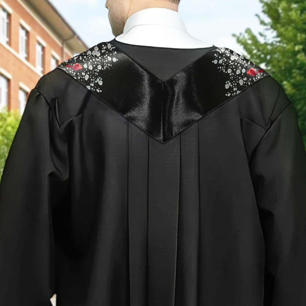 Custom Photo I Remembered Who Was Watching - Personalized Stoles - Image 3