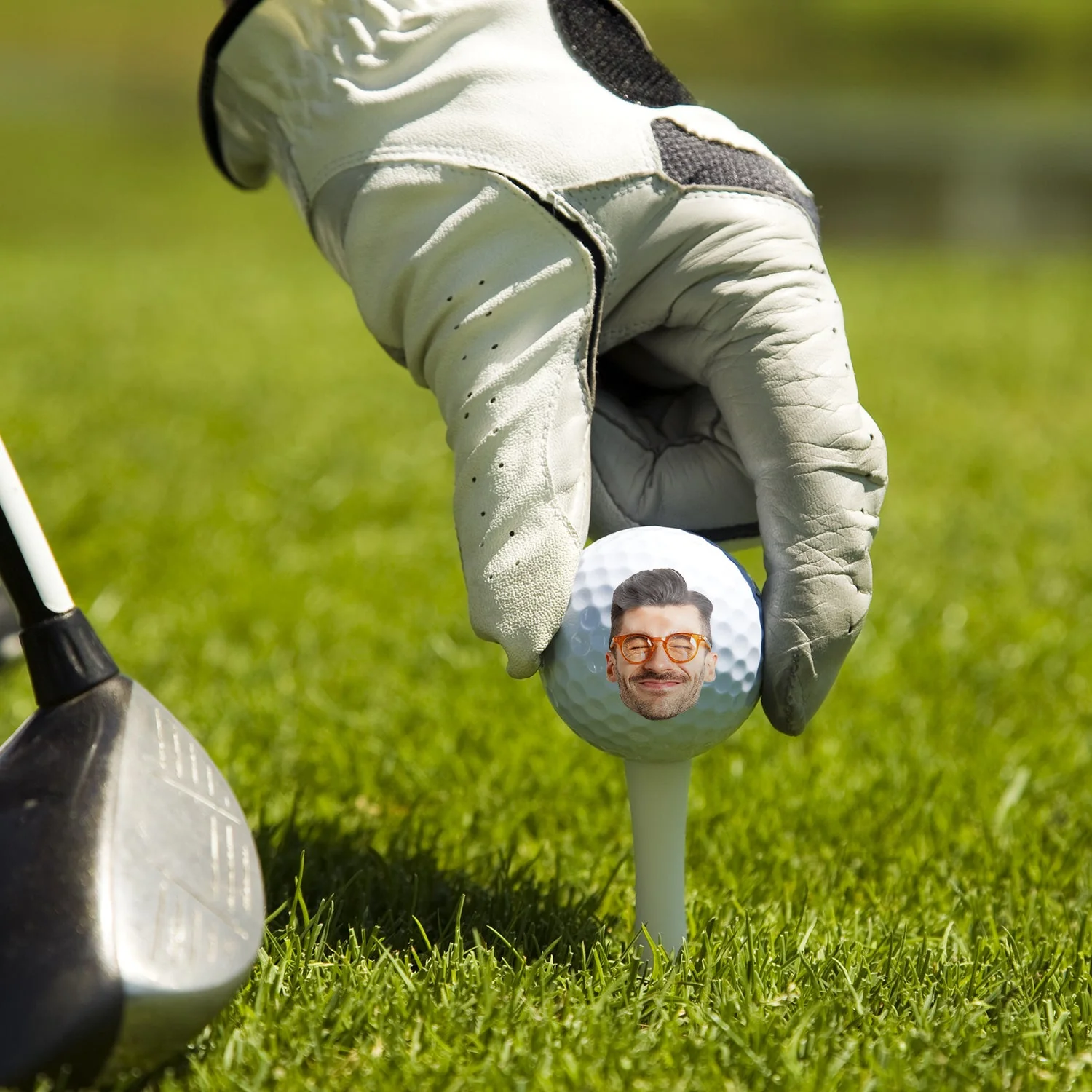 Custom Photo If Found Please Hit Better - Gift For Dad, Father, Grandpa, Golfer, Golf Lover - Personalized Golf Ball - Image 6