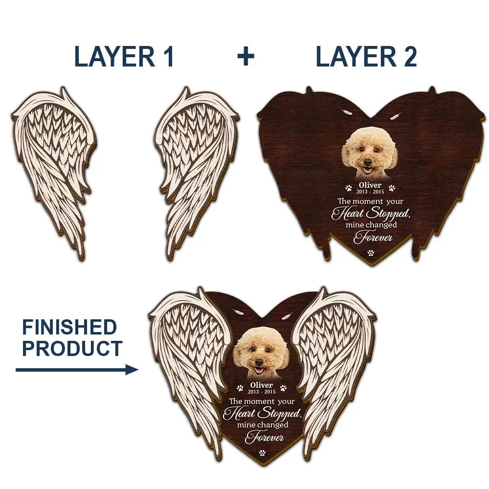 Custom Photo If Love Could Have Saved You, You Would Have Lived Forever - Personalized Custom Shaped Car Visor Clip - Image 6