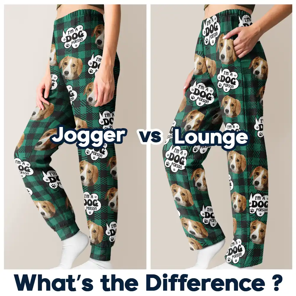 Custom Photo I'm A Dog Person - Personalized Pajama Pants - Image 7