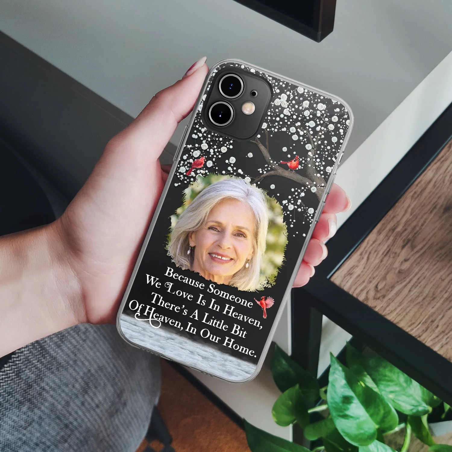 Custom Photo I'm Always With You - Memorial Gift For Family, Friends - Personalized Clear Phone Case - Image 4