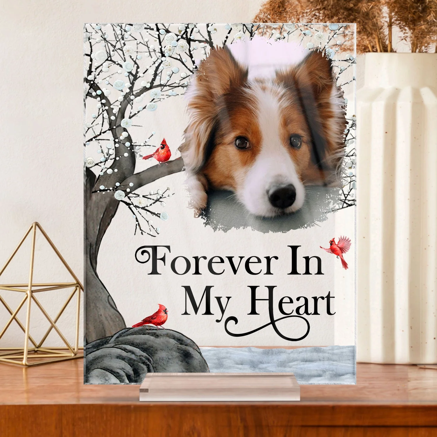 Custom Photo I'm Always With You - Memorial Gift For Family, Friends - Personalized Vertical Rectangle Acrylic Plaque - Image 3