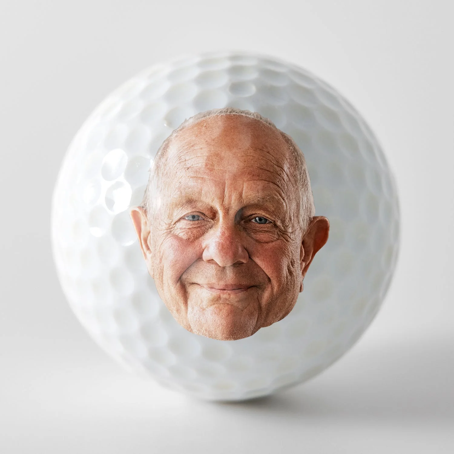 Custom Photo I'm Not Retired - Gift For Dad, Father, Grandpa, Golfer, Golf Lover - Personalized Golf Ball - Image 4