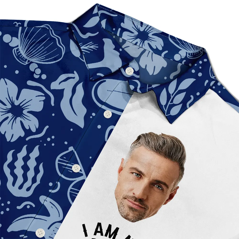 Custom Photo I'm Not Retired - Personalized Hawaiian Shirt - Image 5