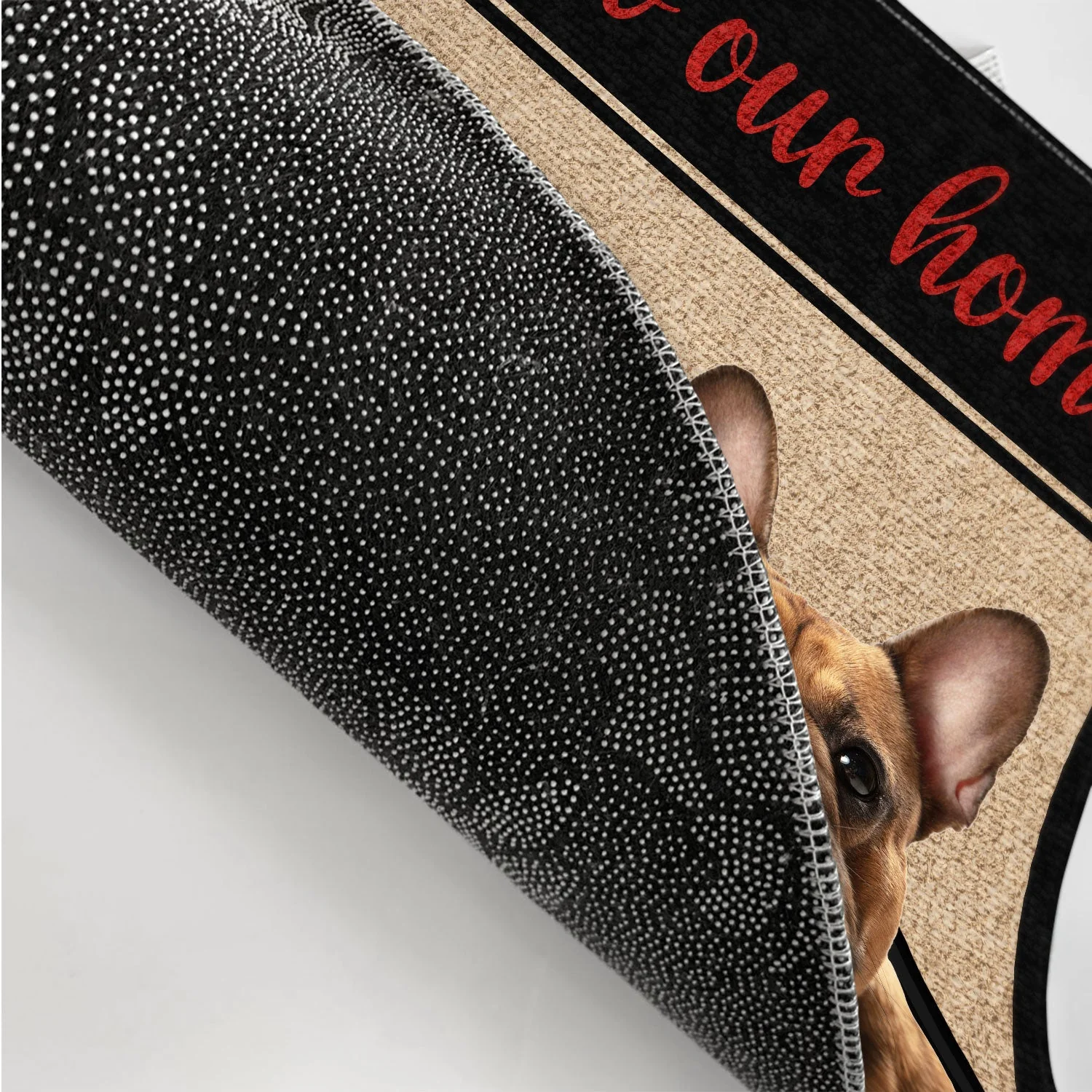 Custom Photo Live Here With Us - Gift For Pet Lovers - Personalized Doormat - Image 4