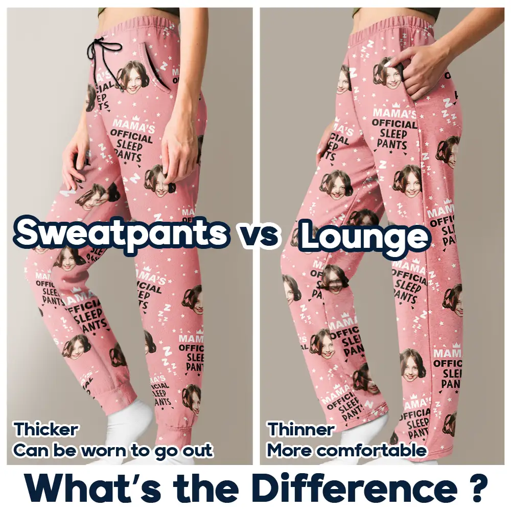 Custom Photo Mama's Official Sleep Pants - Personalized Pajama Pants - Image 7