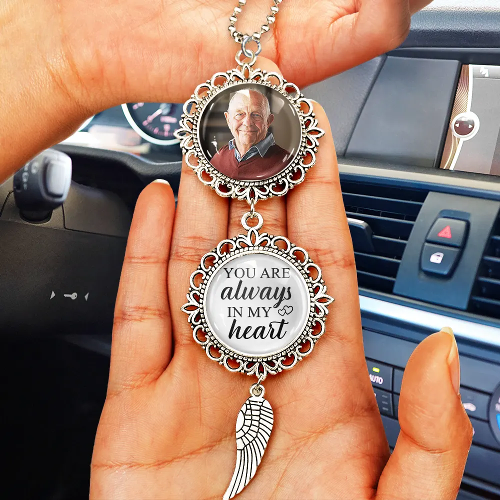 Custom Photo Memorial Graduation Follow Your Dreams - Personalized Photo Pendant Charm - Image 2