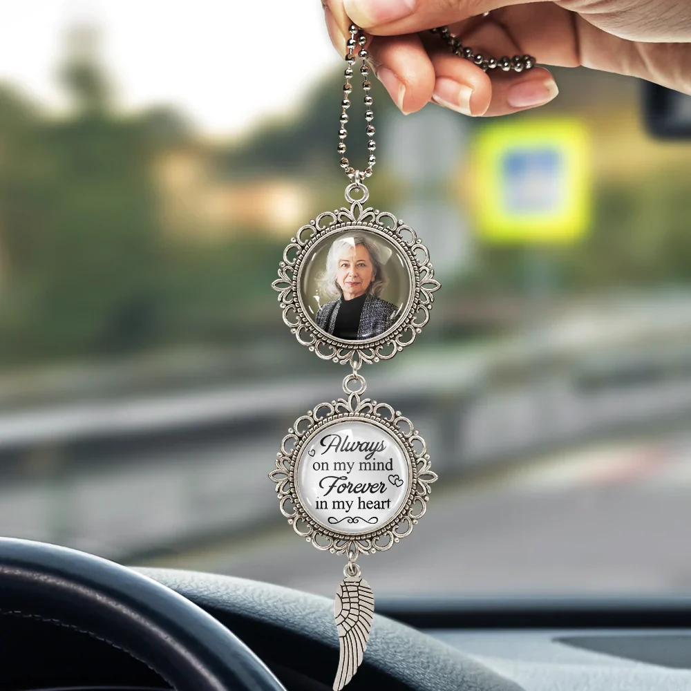 Custom Photo Memorial Graduation Follow Your Dreams - Personalized Photo Pendant Charm - Image 3