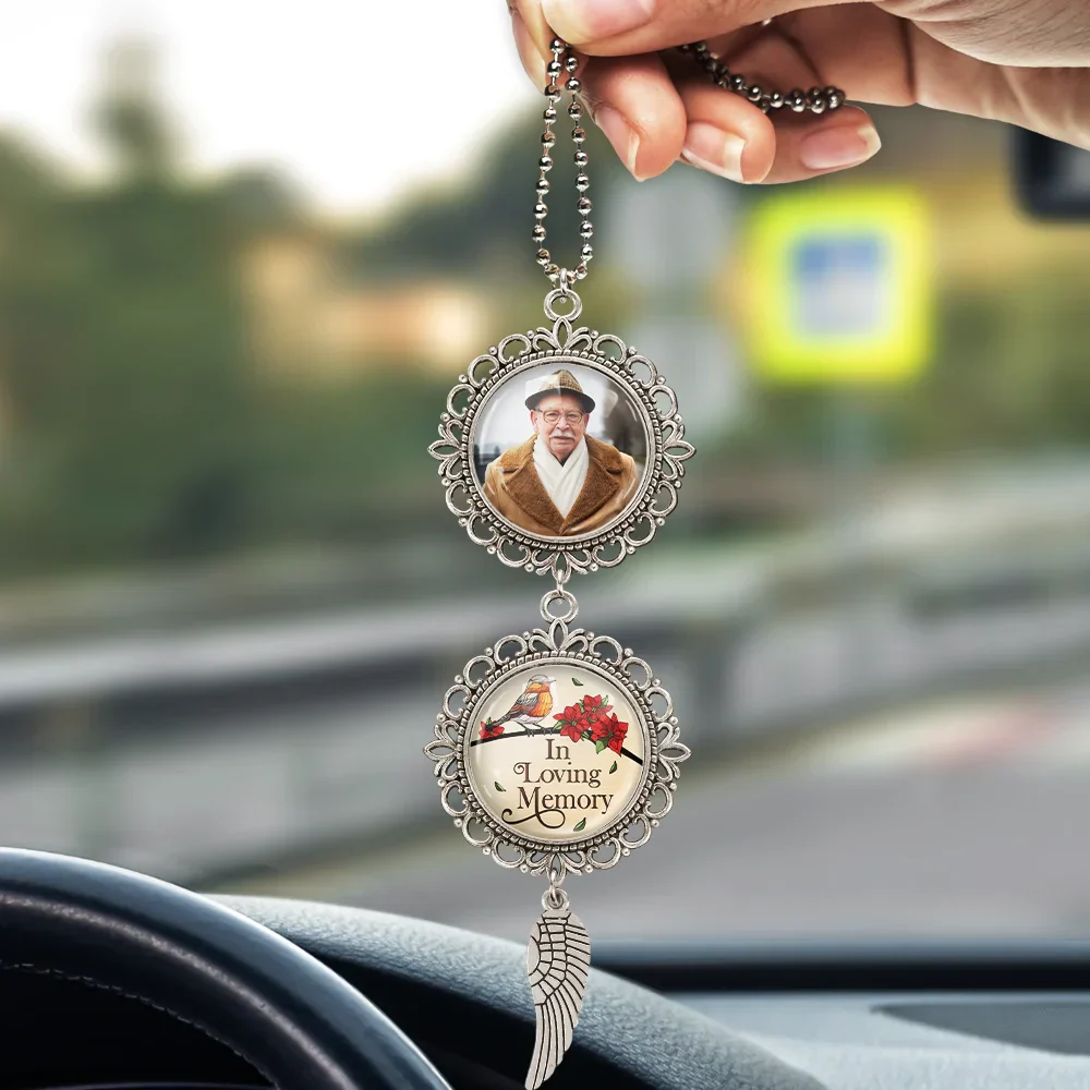 Custom Photo Memorial I'm Always With You - Personalized Photo Pendant Charm - Image 3