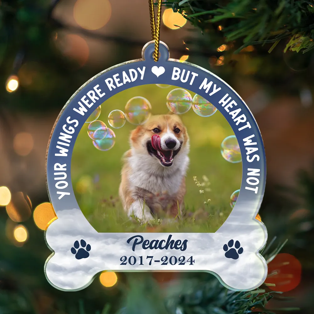 Custom Photo Memorial You Would Have Lived Forever - Personalized Custom Shaped Acrylic Ornament - Image 3
