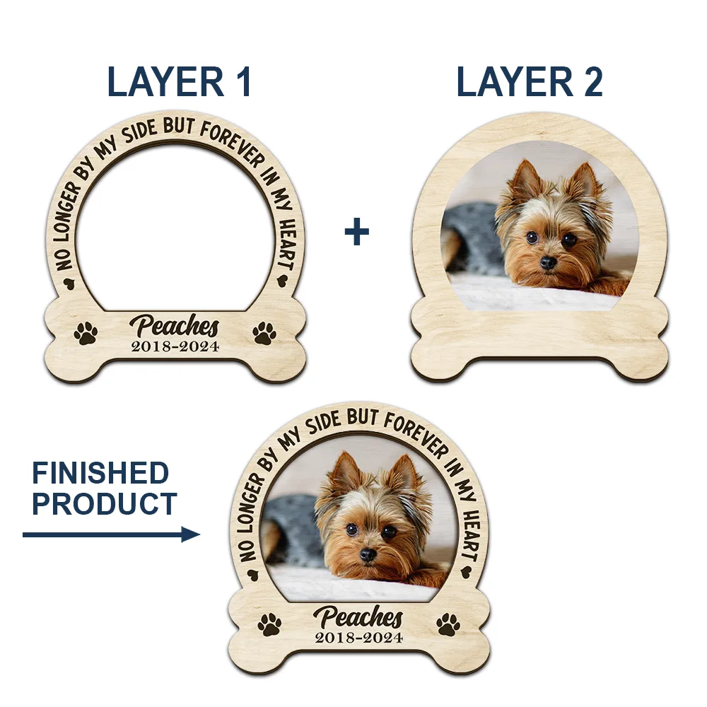Custom Photo Memorial You Would Have Lived Forever - Personalized Custom Shaped Car Visor Clip - Image 4