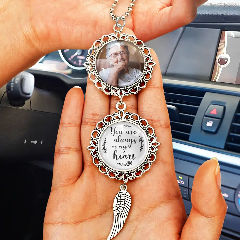 Custom Photo Missing You as I Graduate - Personalized Photo Pendant Charm - Image 2