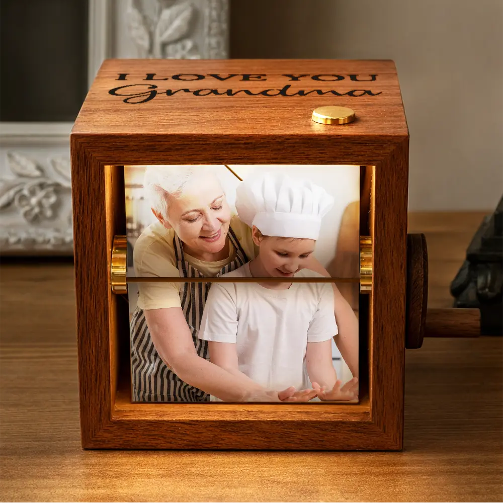 Custom Photo Mother & Daughter Forever Linked Together - Personalized Flipbook Frame Animation Machine - Image 2