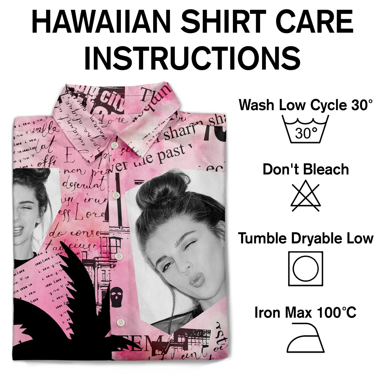 Custom Photo Newspaper Funny Family Pet Face - Gift For Men, Dog And Cat Lovers - Personalized Hawaiian Shirt - Image 6