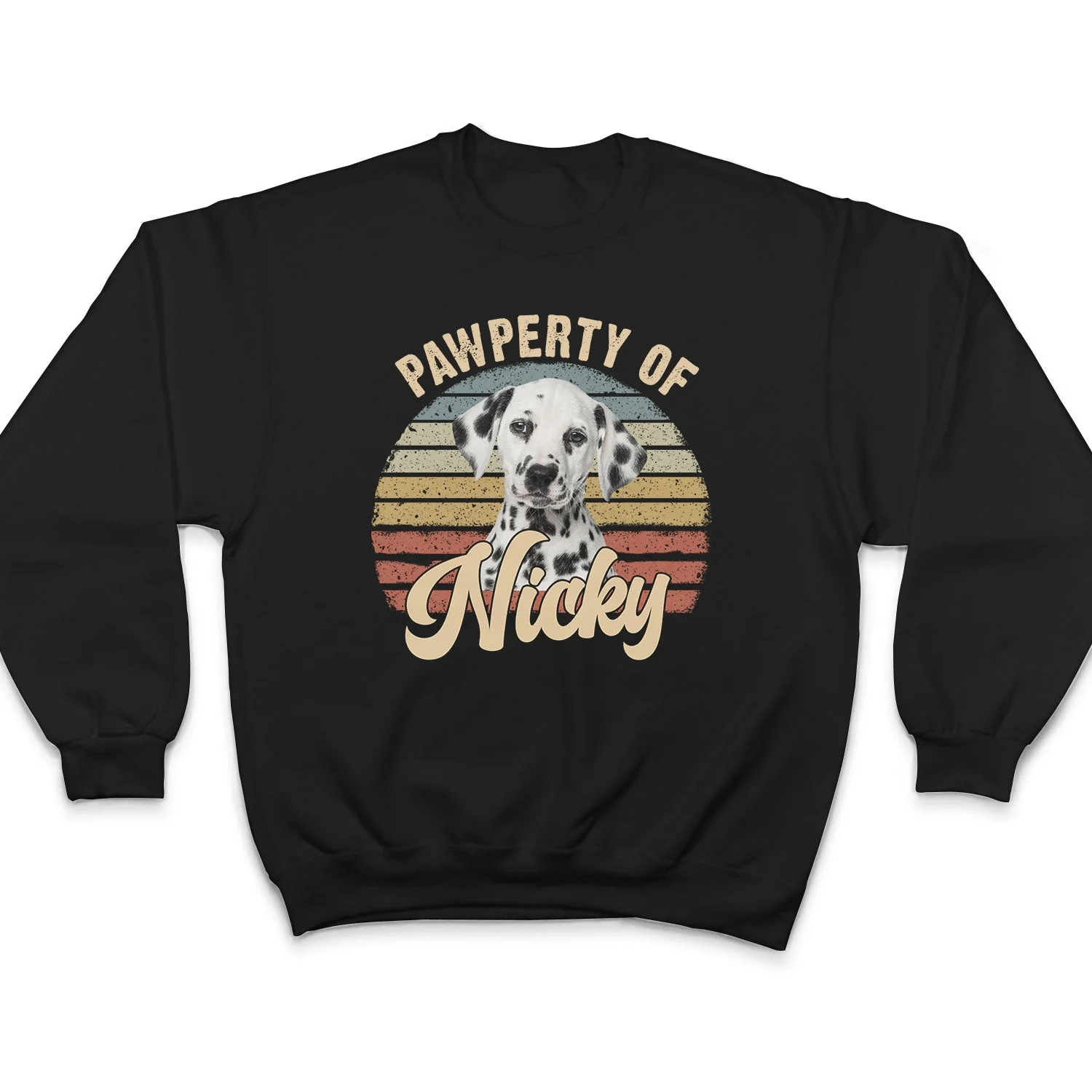 Custom Photo Pawperty Of - Gift For Dog Lovers - Personalized T Shirt - Image 6