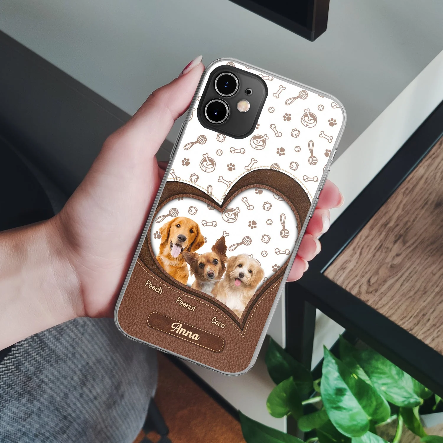 Custom Photo Pet Face - Gift For Pet Lovers - Personalized Clear Phone Case - Image 5