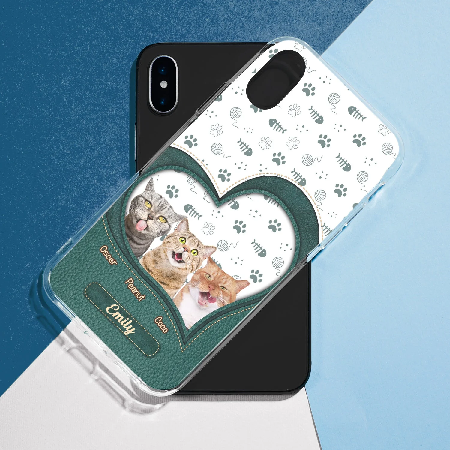 Custom Photo Pet Face - Gift For Pet Lovers - Personalized Clear Phone Case - Image 6