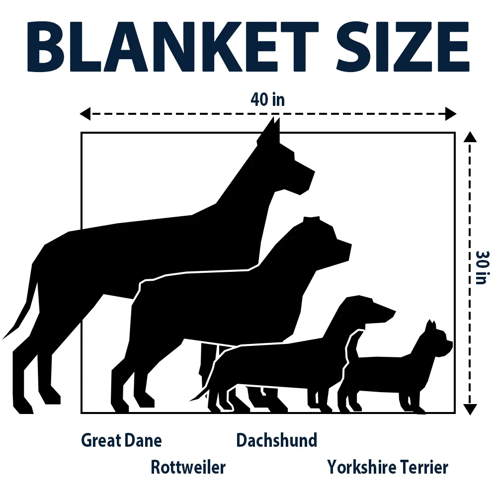 Custom Photo Pet Face Pattern Dog Cat Family - Personalized Pet Blanket - Image 6