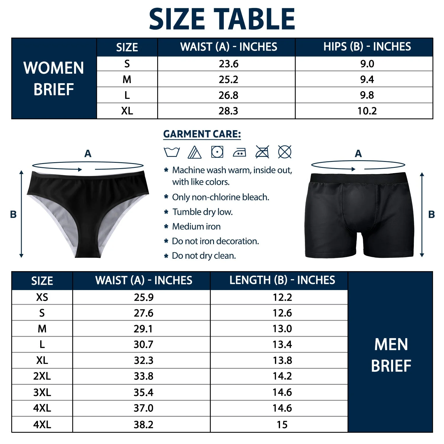 Custom Photo Property Of - Anniversary, Funny Gift For Spouse, Husband, Wife - Personalized Couple Matching Underwear Briefs - Image 3