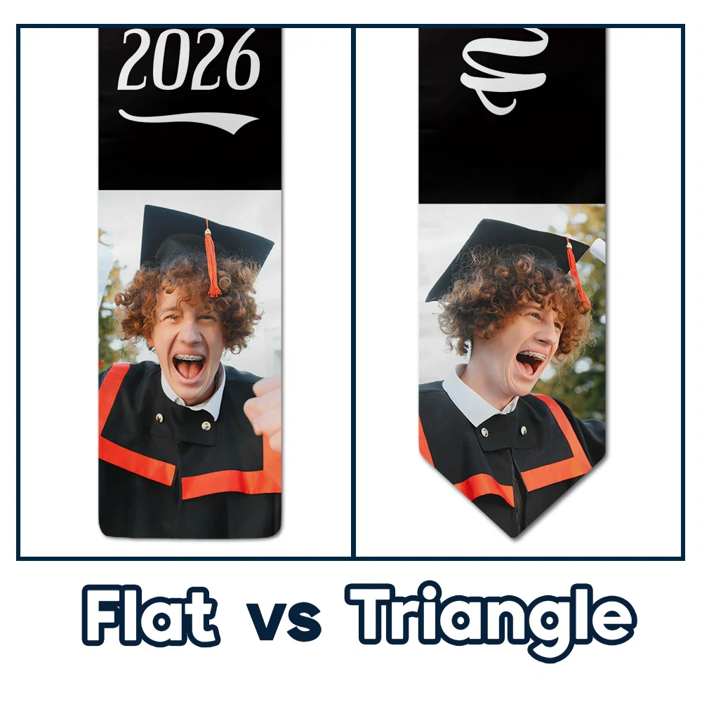 Custom Photo Proud Graduate Of The Class - Graduation Gift - Personalized Stoles - Image 4