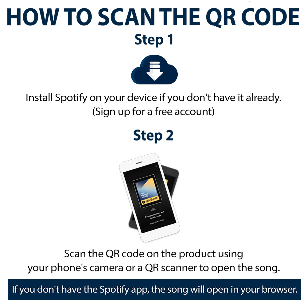 Custom Photo QR Code Song - Personalized Custom Shaped Acrylic Car Visor Clip - Image 2