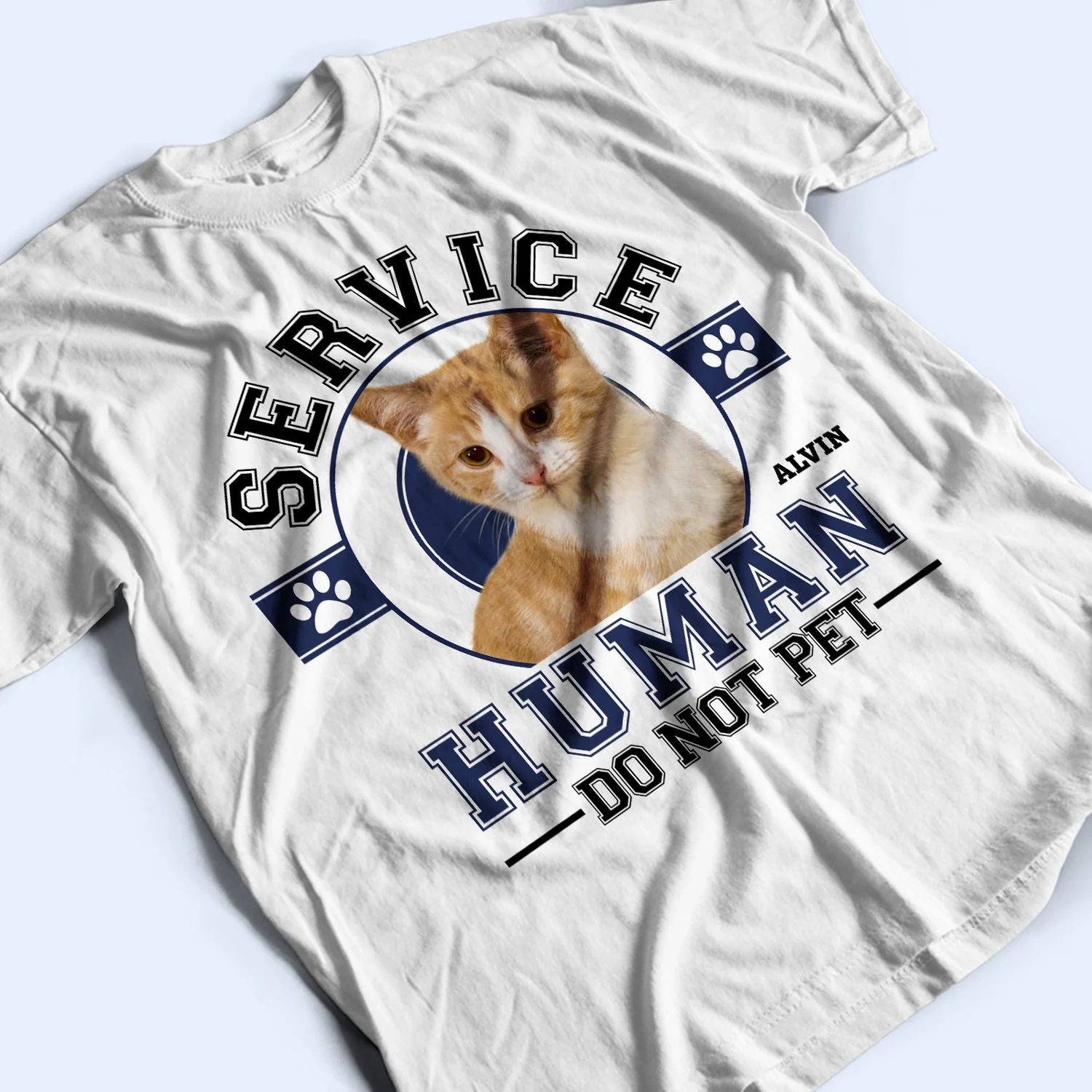 Custom Photo Service Human - Gift For Dog Lovers, Cat Lovers - Personalized Sweatshirt - Image 4