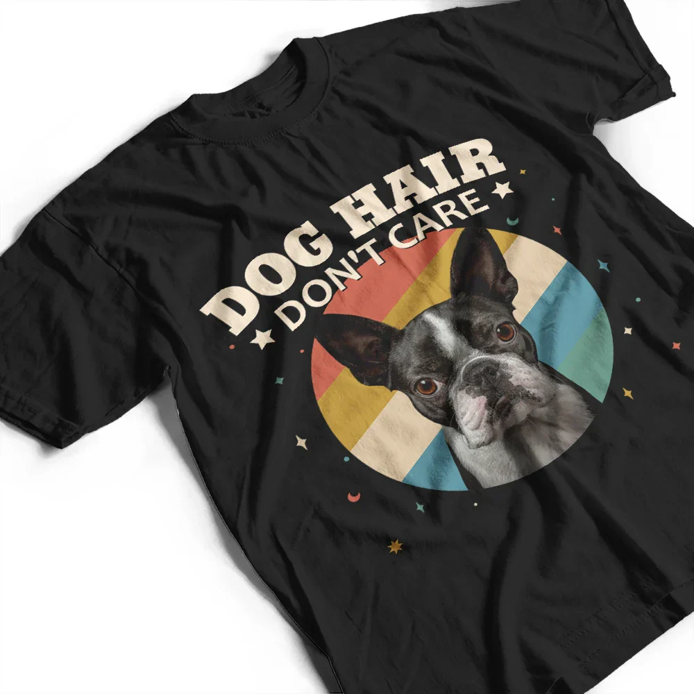 Custom Photo Spread Love Like Cat Hair Dog Hair - Personalized T Shirt - Image 4