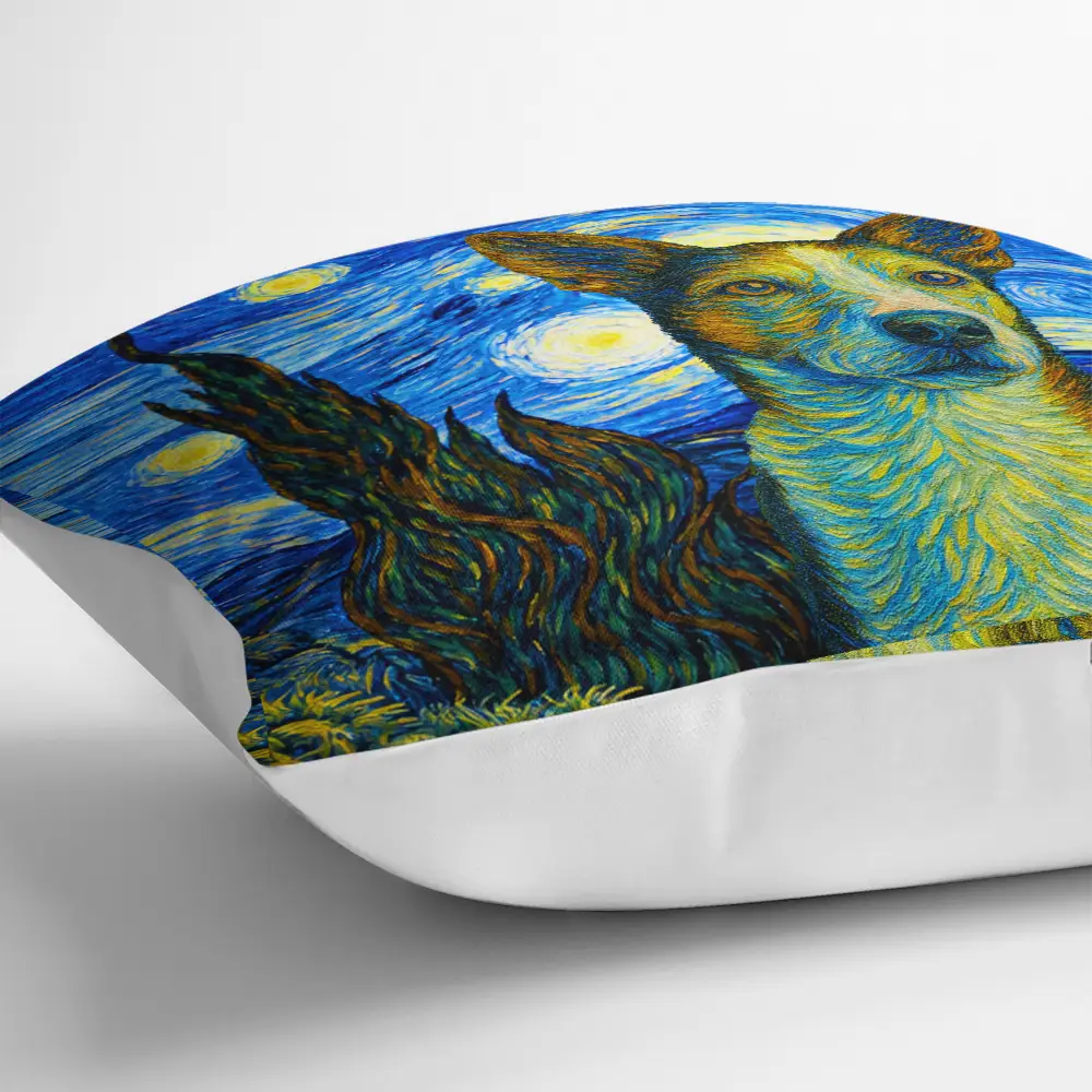 Custom Photo Starry Night Dog Cat Pet - Personalized Pillow - Image 4