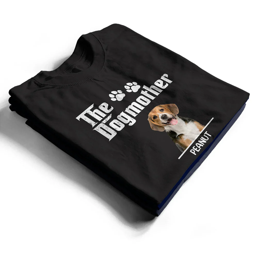 Custom Photo The Dog Cat Mother Father - Personalized T Shirt - Image 3