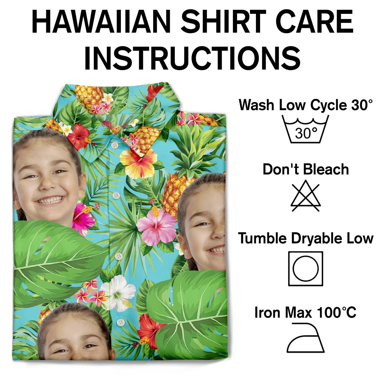 Custom Photo Tropical Funny Family Pet Face - Gift For Men, Best Friends, Siblings, Dog And Cat Lovers - Personalized Custom Hawaiian Shirt - Image 5
