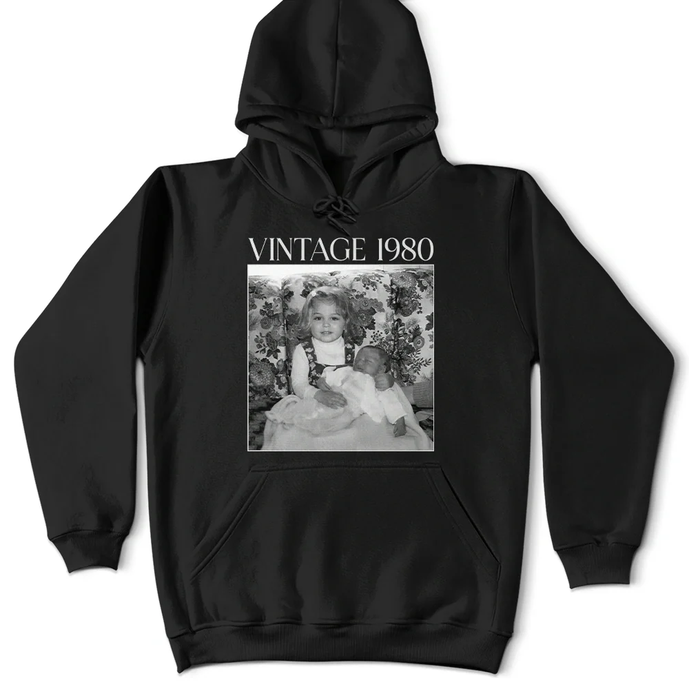 Custom Photo Vintage Image And Year - Personalized T Shirt - Image 4