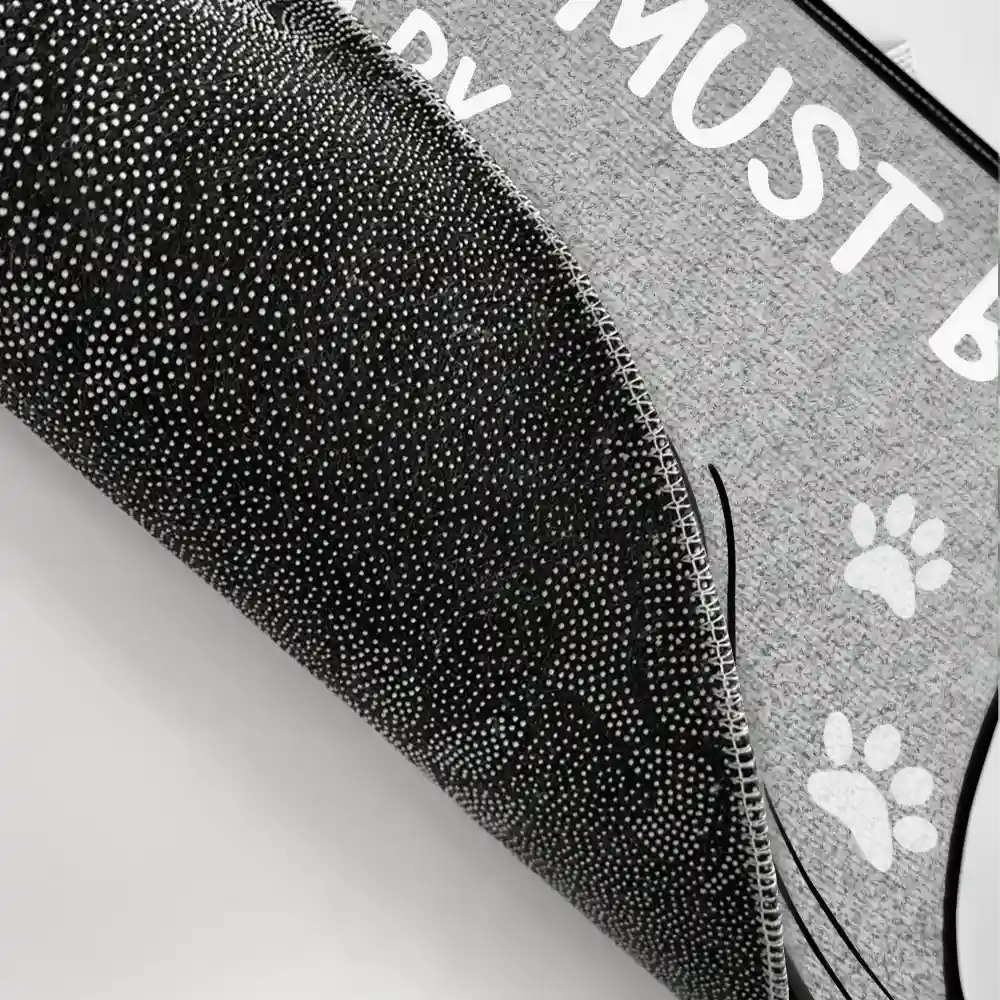 Custom Photo Visitors Must Be Approved By This Dog - Personalized Doormat - Image 4