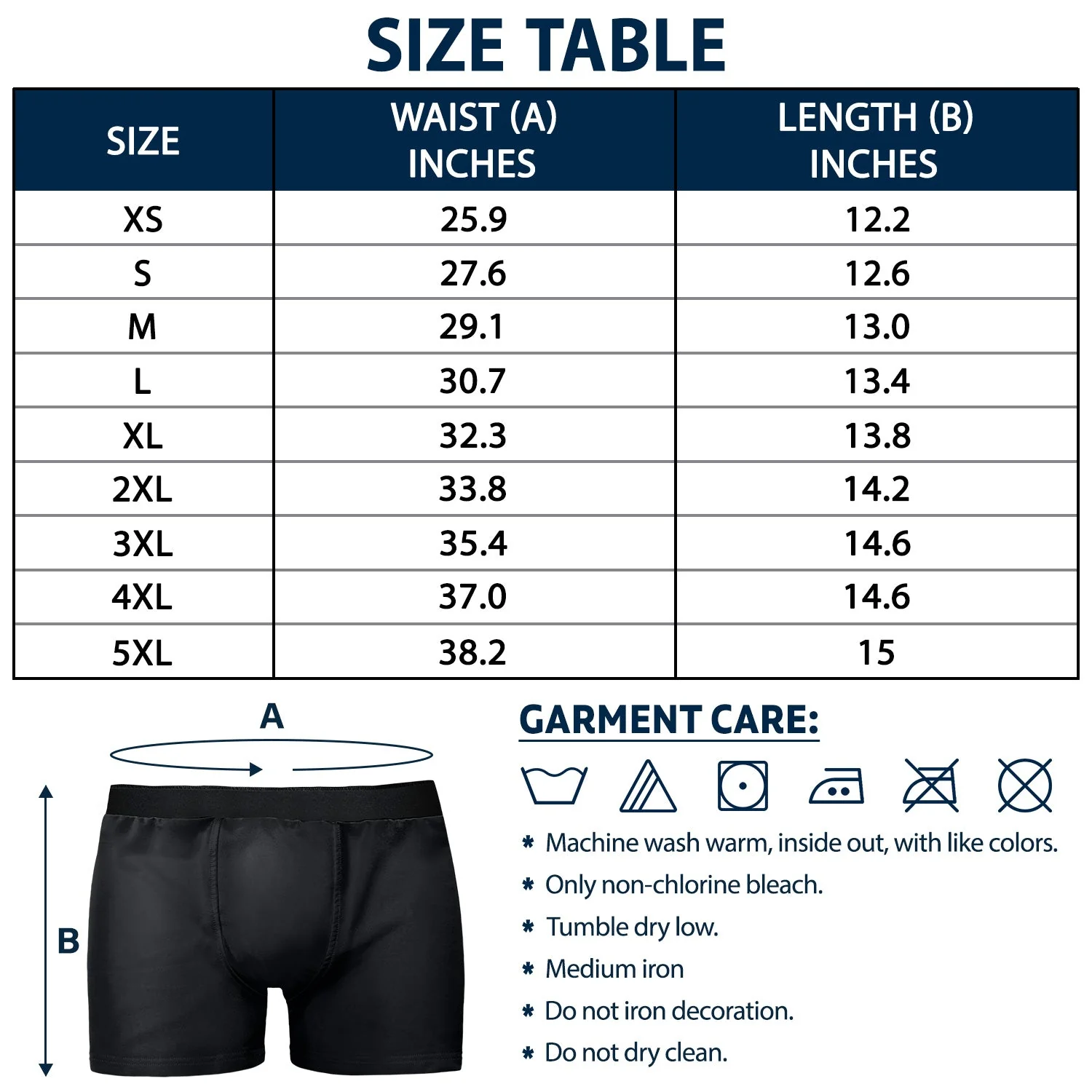 Custom Photo Warning Choking Hazard - Funny Gift For Husband, Boyfriend - Personalized Men's Boxer Briefs - Image 3