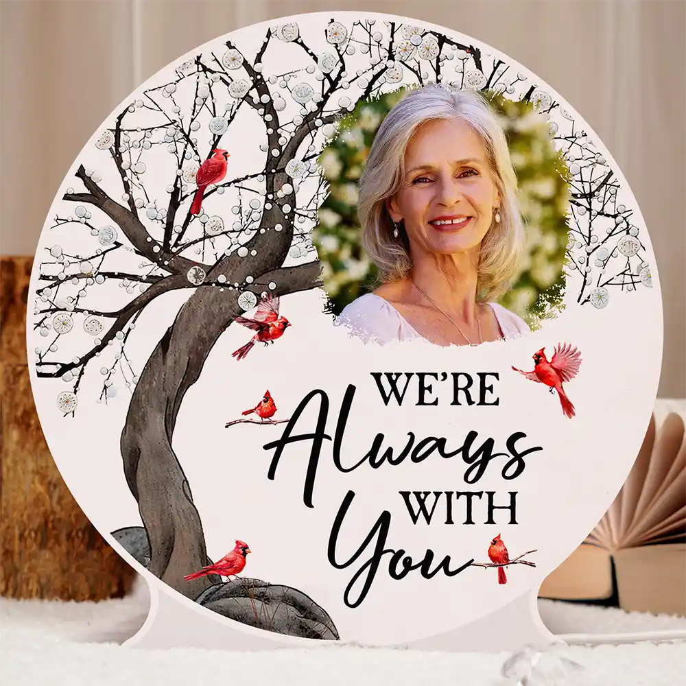 Custom Photo When You Miss Me Have No Fear - Personalized Custom Shaped Light Box - Image 5