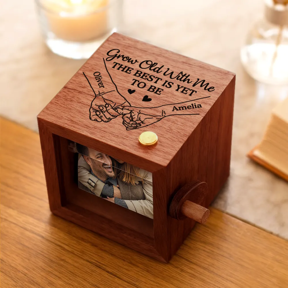 Custom Photo You And Me We Got This Couple - Personalized Flipbook Frame Animation Machine - Image 5