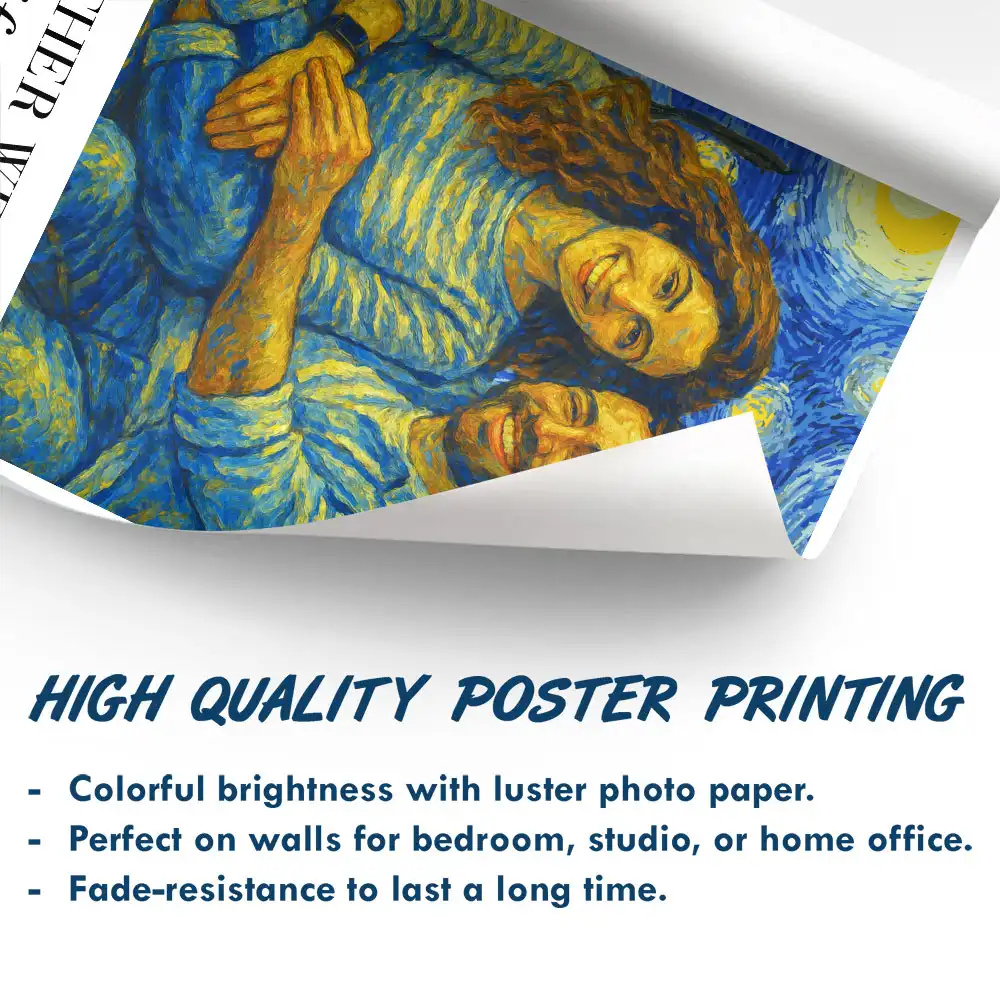 Custom Photo You And Me We Got This Under Starry Night - Personalized Poster - Image 7