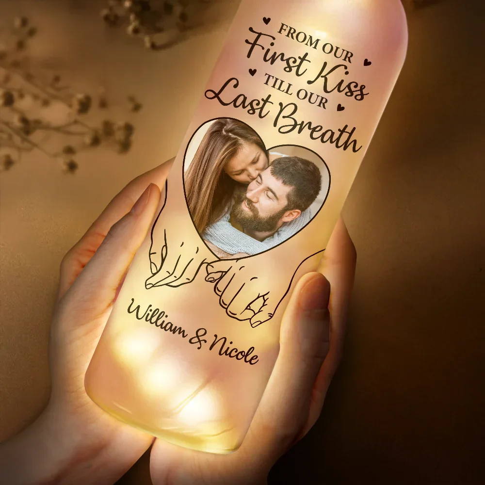 Custom Photo You & Me We Got This - Personalized Bottle Light - Image 4