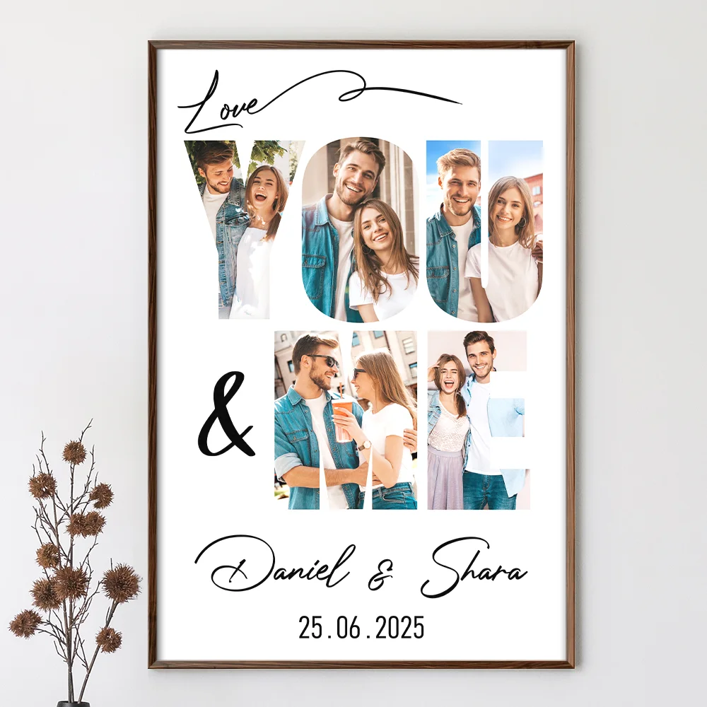 Custom Photo You & Me We Got This - Personalized Poster - Image 2