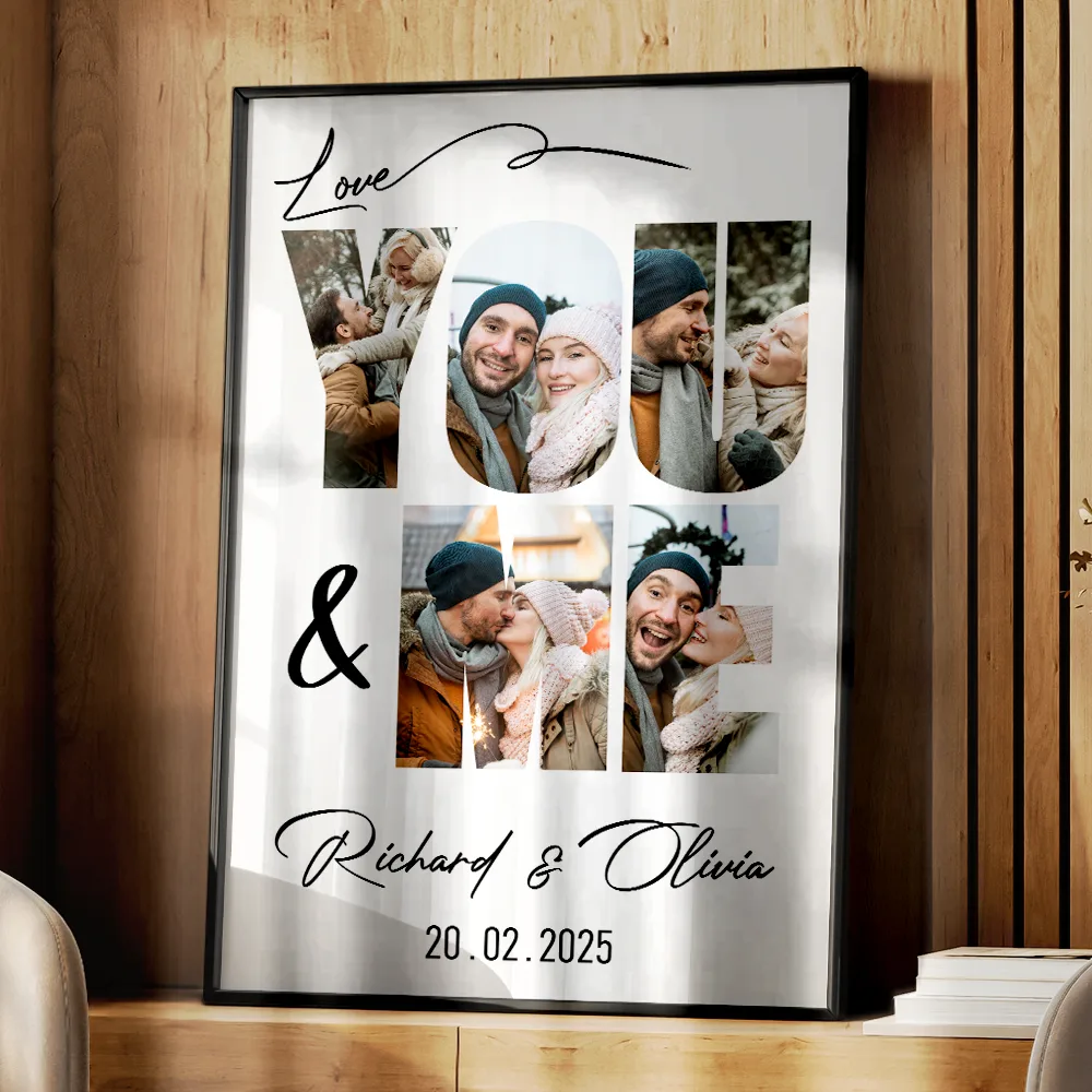 Custom Photo You & Me We Got This - Personalized Poster - Image 3