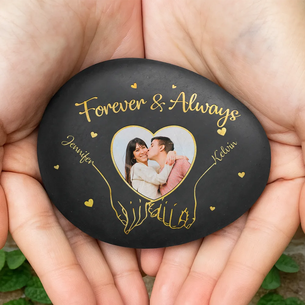 Custom Photo You & Me We Got This - Personalized Printed Rock - Image 4