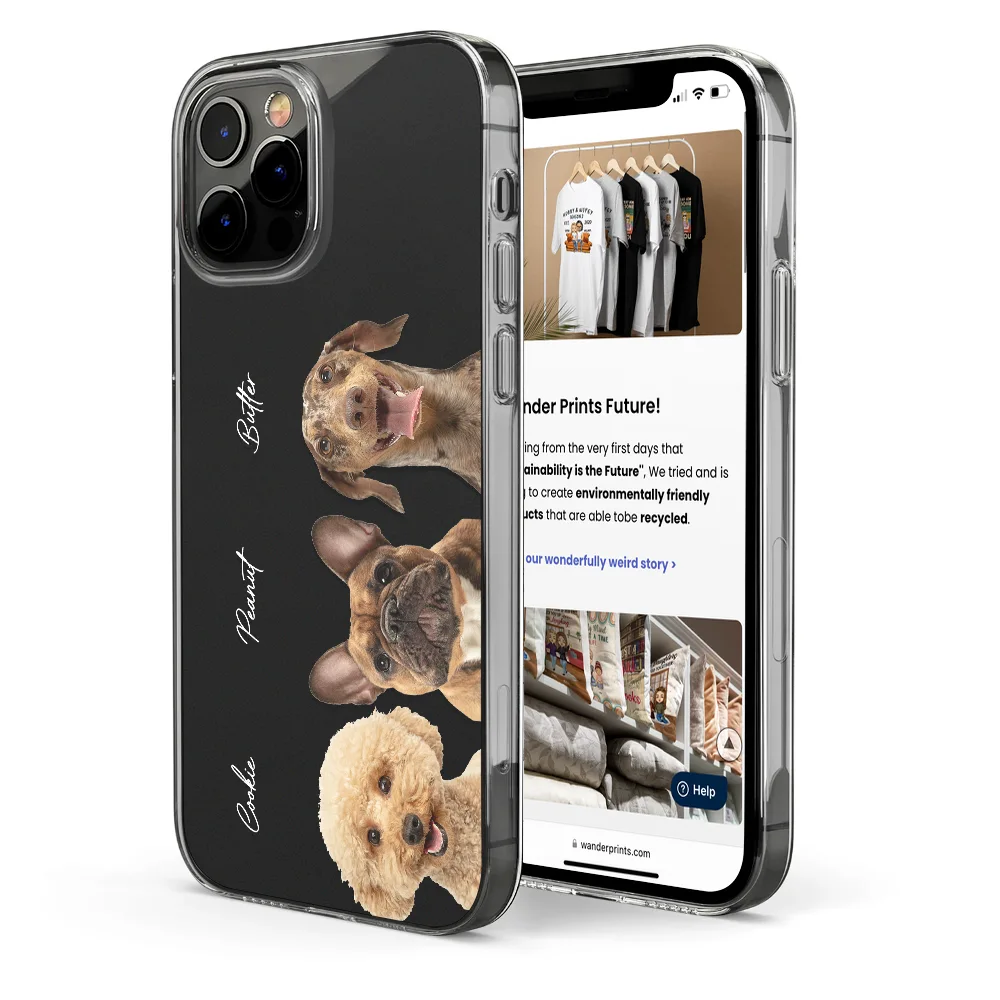 Custom Photo Your Dog Cat Pet - Personalized Clear Phone Case - Image 5