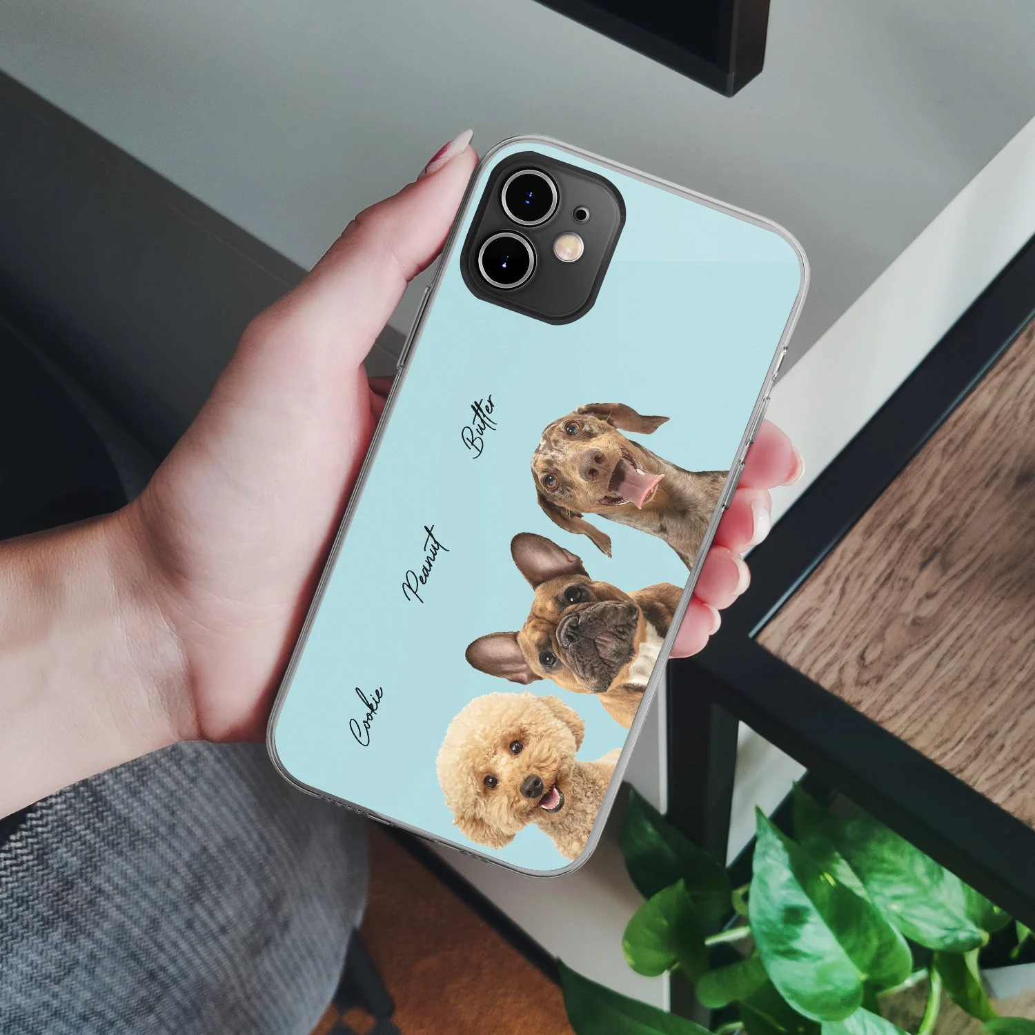 Custom Photo Your Dogs Cats - Gift For Pet Lovers - Personalized Clear Phone Case - Image 5