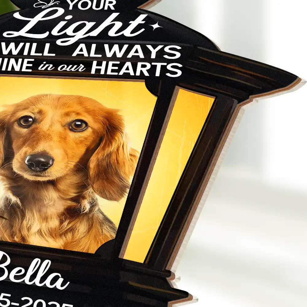 Custom Photo Your Light Will Always Shine - Personalized Plug-in Night Light - Image 5
